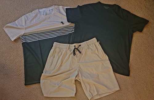 Workout tee shirt and shorts - tee,