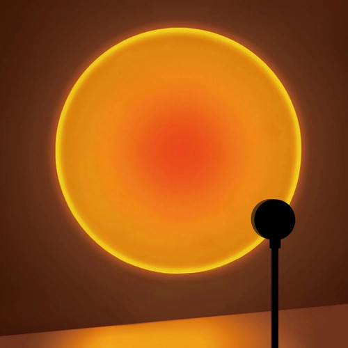 Sunset lamp projection - sunset,