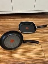 Tefal 26cm frying pan plus Tefal griddle pan