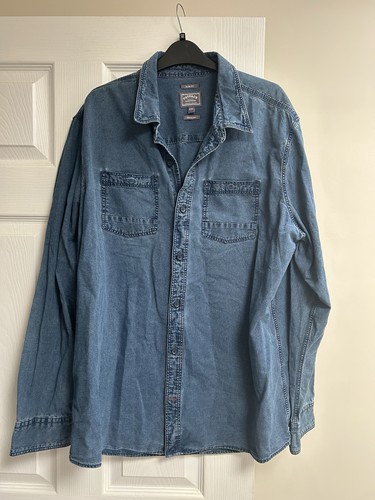 Men denim shirt - denim,