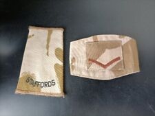 Staffordshire Regiment Desert Wrist Band Rank And Slide