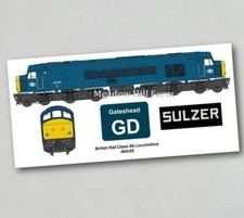 British Rail Class 46 Fridge Magnet 46045 BR Blue Peak Diesel Locomotive