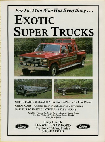 1985 ford exotic super - 1985, trucks