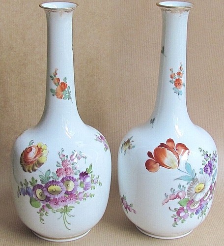 Dresden porcelain pair - pair, of