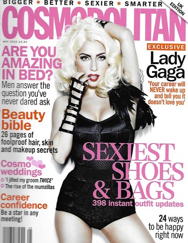 Cosmopolitan magazine lady - magazine,