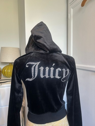 Juicy couture black velour - juicy,