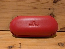 OMEGA Red Leather Watch Box