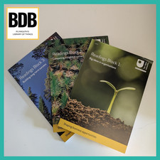 Open University B207 Shaping Business Opportunities Books 1-3 Set