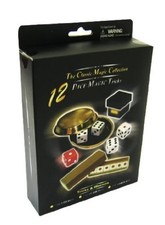 New 12 Classic Magic Dice Tricks & Illusions Set