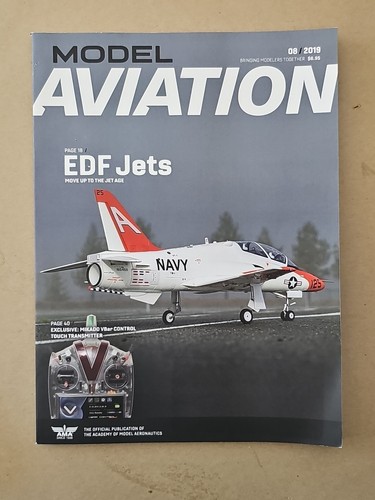 Model aviation magazine august - model,