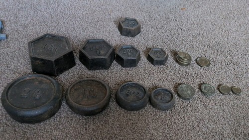 Vintage hexagonal cast - vintage,