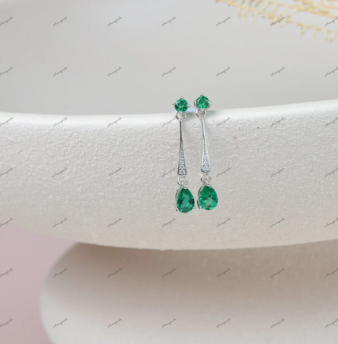 Genuine emerald art deco - genuine,