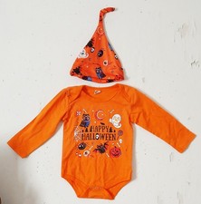 Baby Halloween Baby Grow And Hat Baby Age 12-18 Months Fancy Dress