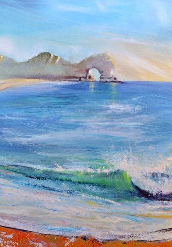 Art painting print seascape - print,,