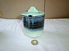 Prinknash  pottery jam/sugar pot and cover excellent condition