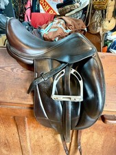 Voltaire Adelaide Dressage Saddle Brown 17.5 Wide