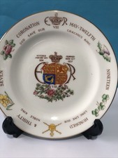 Edward V111 Plate - Coronation