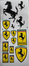 Ferrari sticker decal set of
