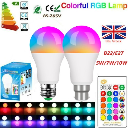 Rgb bulb led - light, 16