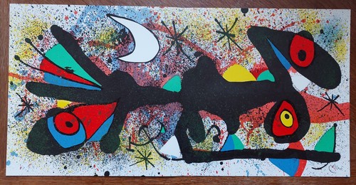 Joan miro original lithograph - joan,
