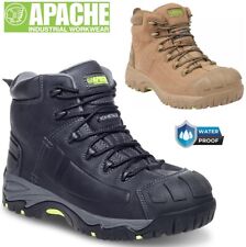 New Apache Safety Boot Waterproof Thinsulate Non Metallic Site Work Boot Mens Sz
