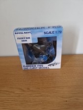 UK Air Force 1982 Sea Harrier Fighter 1:72 FRS MKI Statue Model Alloy Aircraft g
