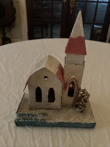 Vintage christmas putz - christmas,