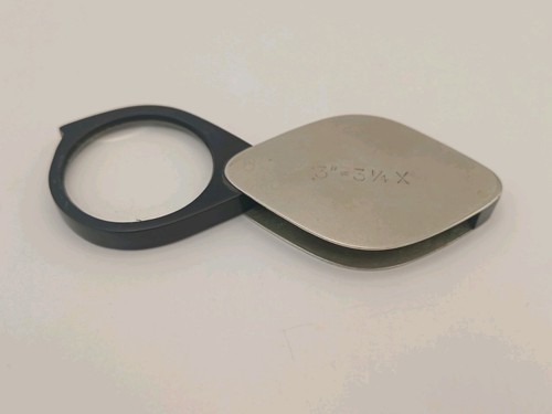 Vintage folding magnifying - vintage,