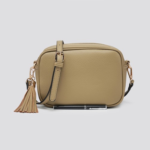Chic tassel plain small cross - plain,