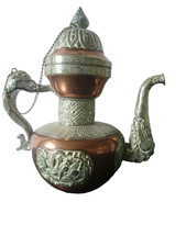 Antique large copper and - an,