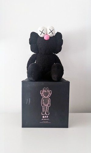 Kaws bff plush toy black - plush,