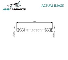 BRAKE HOSE LINE PIPE REAR