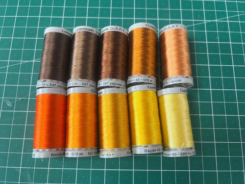 Ten 500m reels gutermann sulky - ten,
