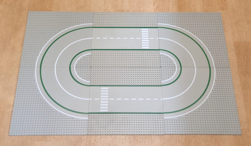 Lego road base - base, oval