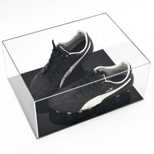 Acrylic football boot display - acrylic,