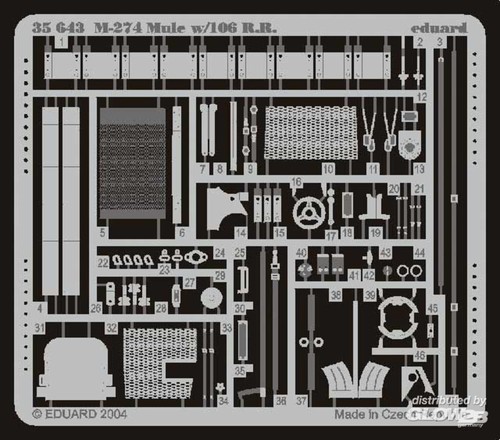 Eduard accessories 274 mule - accessories:, m-274
