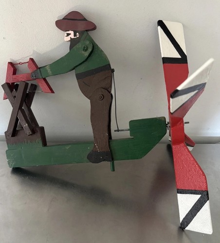 Vintage folk art wood - vintage,