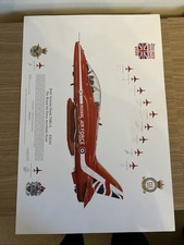 Signed Red Arrows Sqaudron Print set of 2 