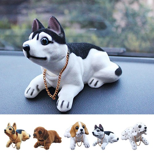 Nodding lucky dog ornament - nodding,