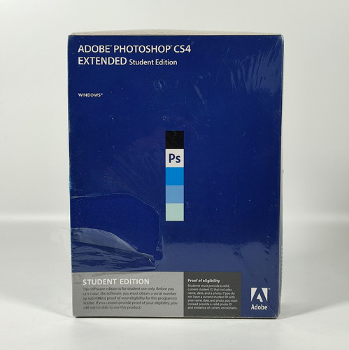 Adobe photoshop cs4 extended - adobe,