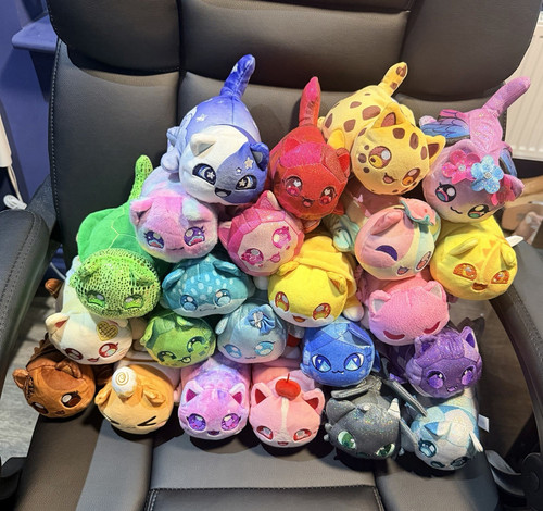 Aphmau meemeows plush bundle - aphmau,