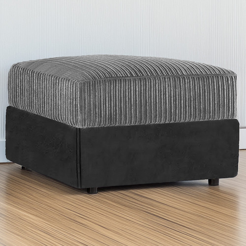Corner sofa jumbo cord faux - sofa,
