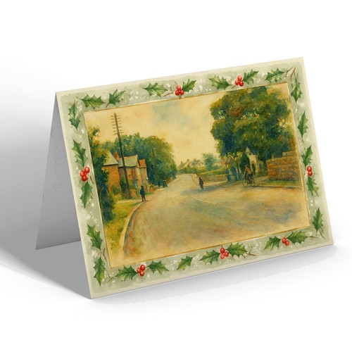 Christmas card main - main, road