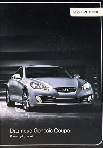Hyundai genesis coupe brochure - genesis,