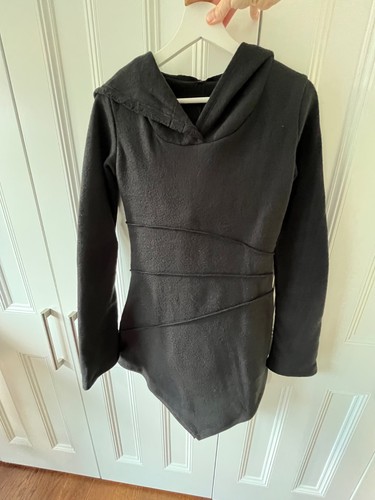 Abstractika black elven hooded - abstractika,