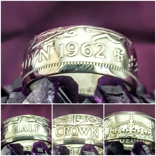 Coin ring 1962 size y - coin,