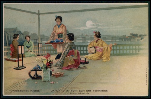 Japan geisha advertising - geisha,