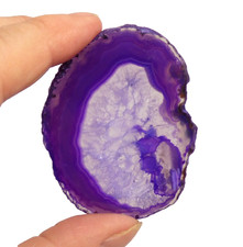 Banded Purple Agate Geode