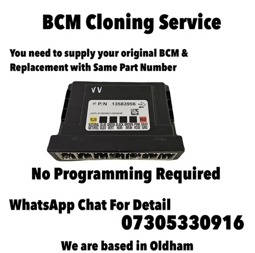 Vauxhall astra bcm body - vauxhall, j