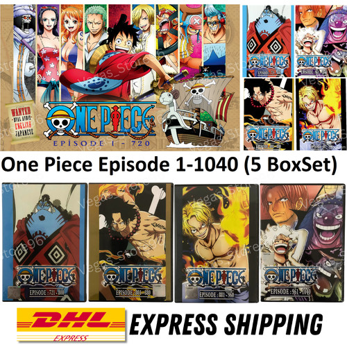 One piece episodes 1040 - episodes, 1-1040